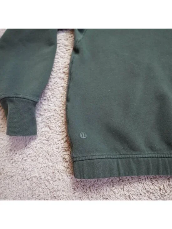 Lululemon Pullover Hoodie Womens 8 Green Athletic Long Sleeve Sweatshirt - Picture 8 of 8